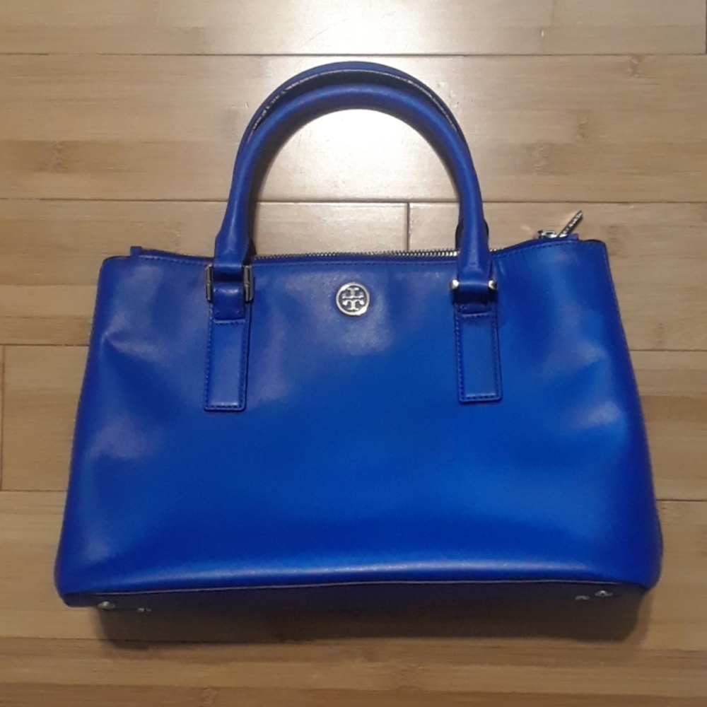Tory Burch blue purse